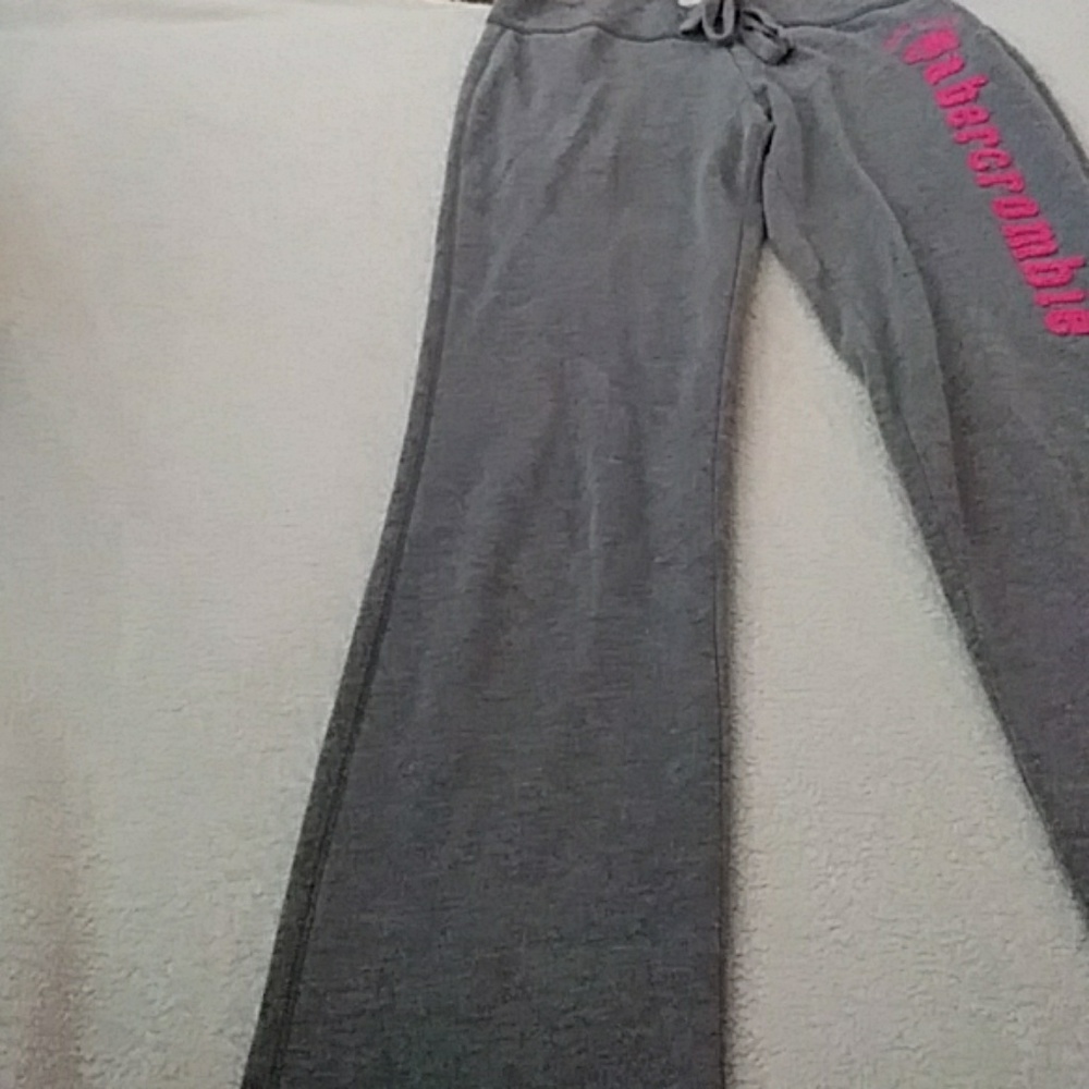 Gray sweatpants